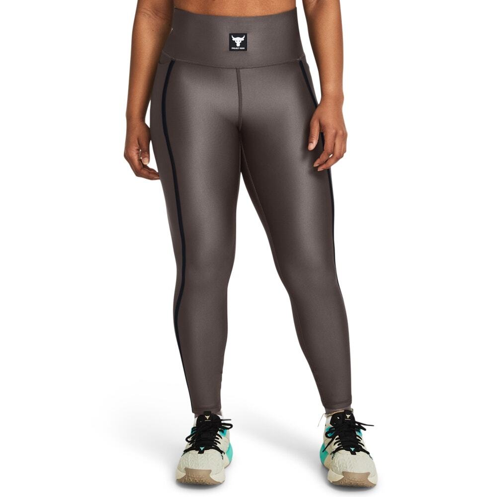 NWT Under Armour Project Rock High Rise Ankle Leggings Women's Size Large